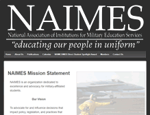 Tablet Screenshot of naimes.org